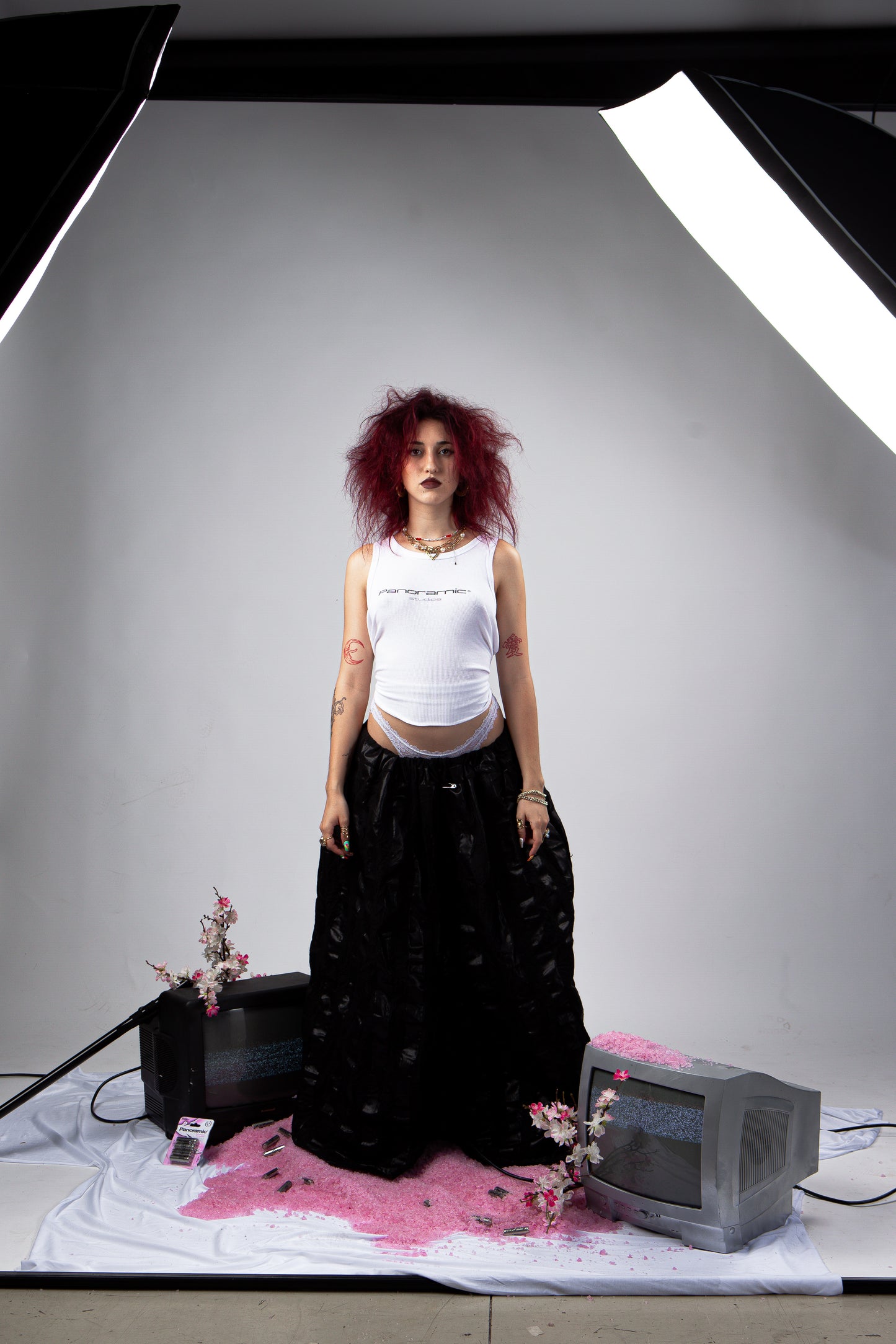 Japan Studios White Tank Top