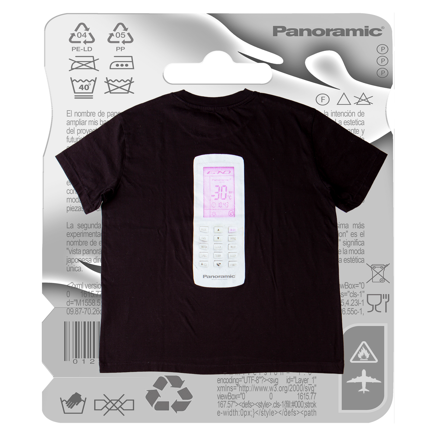 PPPanoPilas Black Tee