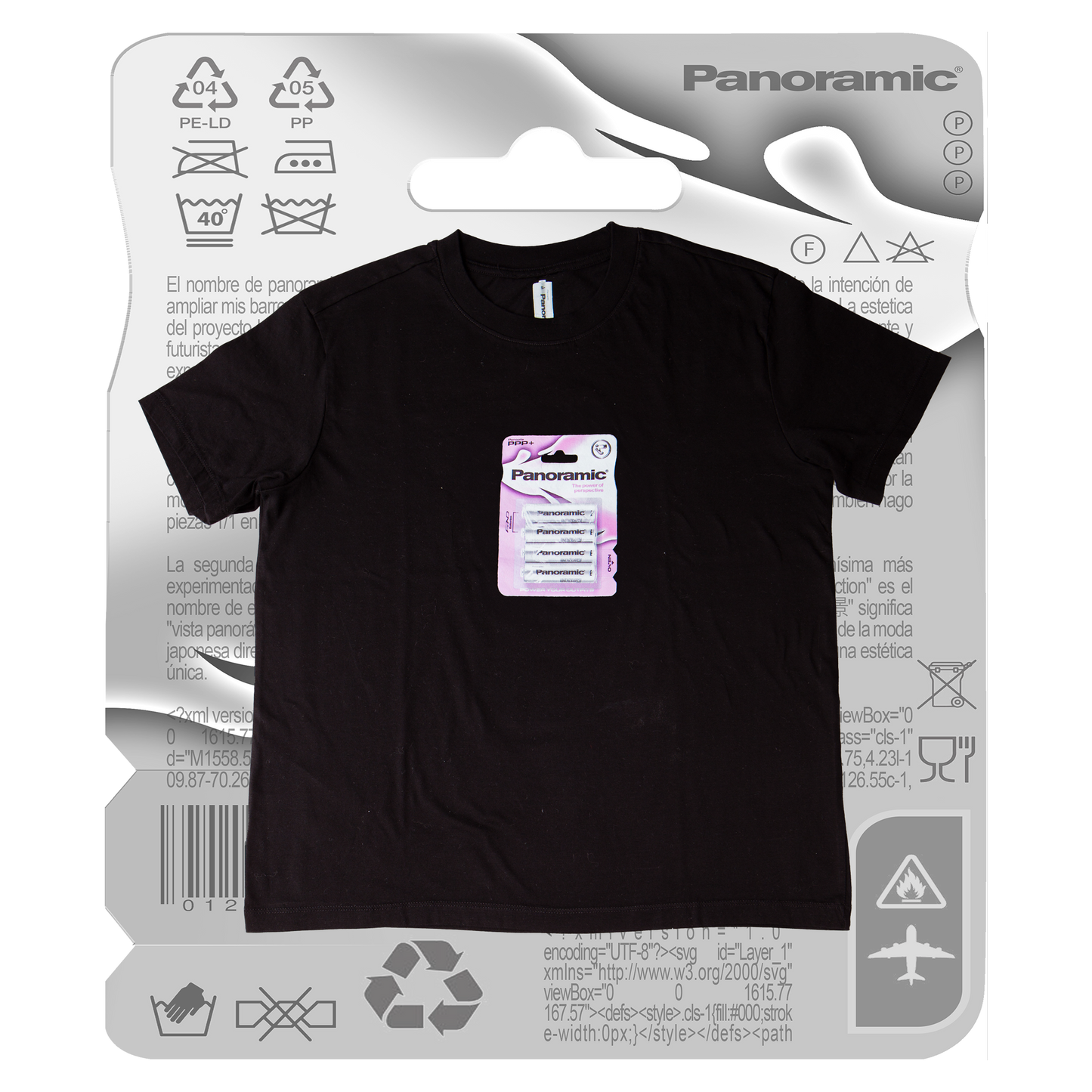 PPPanoPilas Black Tee